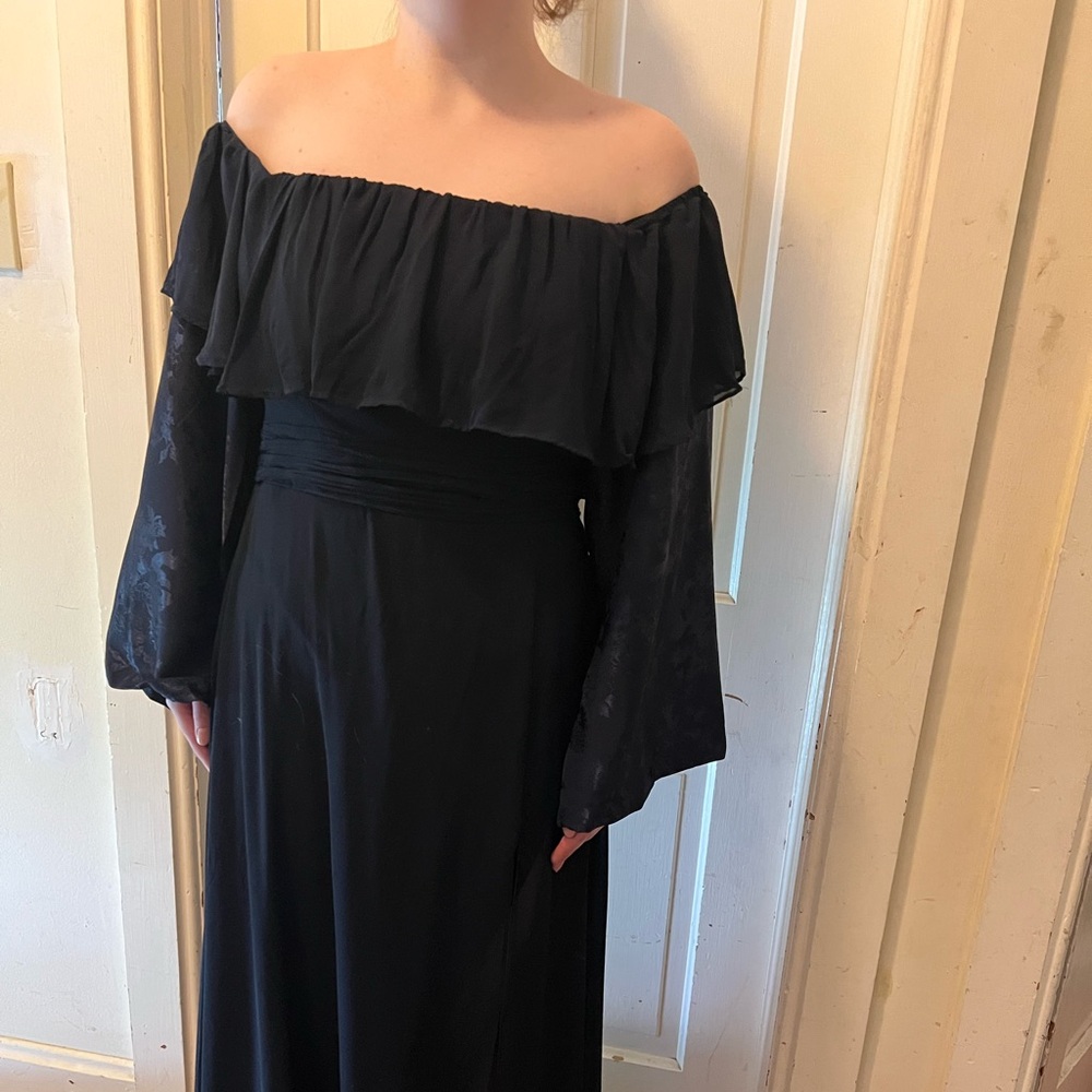 Ever Pretty Elegant Navy Blue Long Sleeve (or sleeveless) Formal Dress